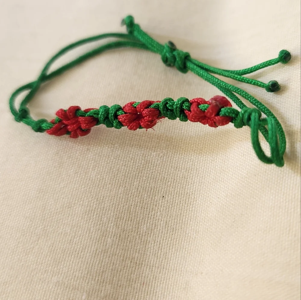 3 Pieces Handcrafted Multicolor Kids Bracelet Set #08